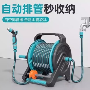 德国洗车高压水枪自动排管家用接水龙头强力洗地冲洗浇花水管软管