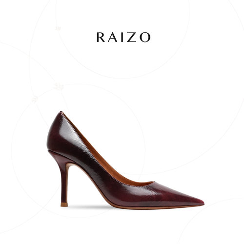 RAIZO限量款手工尖头高跟鞋
