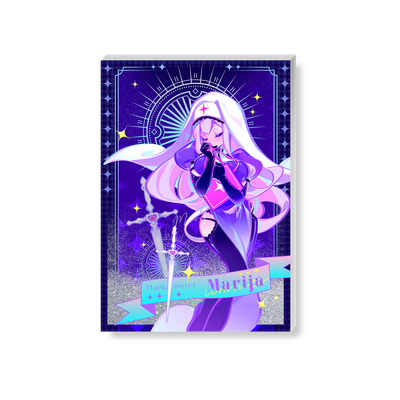 修女玛莉嘉流沙摆件亚克力立牌