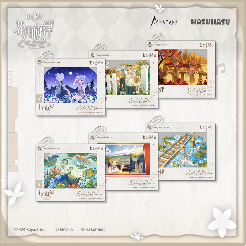 纸夹相卡挂件DEEMOII花韵曙光