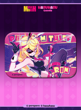Muse Dash-双面怪盗凛方形徽章胜利立绘 喵斯快跑官方周边