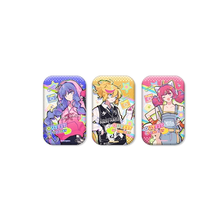 MuseDash 冬日逃学计划 方形徽章 银葱双闪吧唧 喵斯快跑官方周边