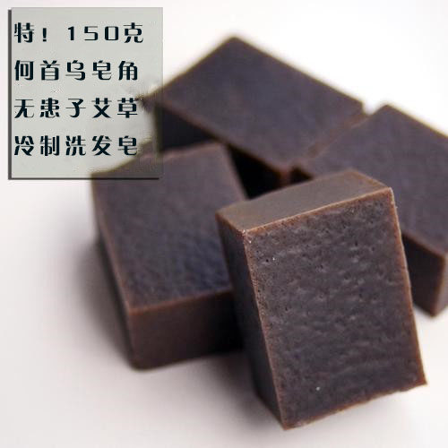 首乌艾草洗发皂茶油无患子