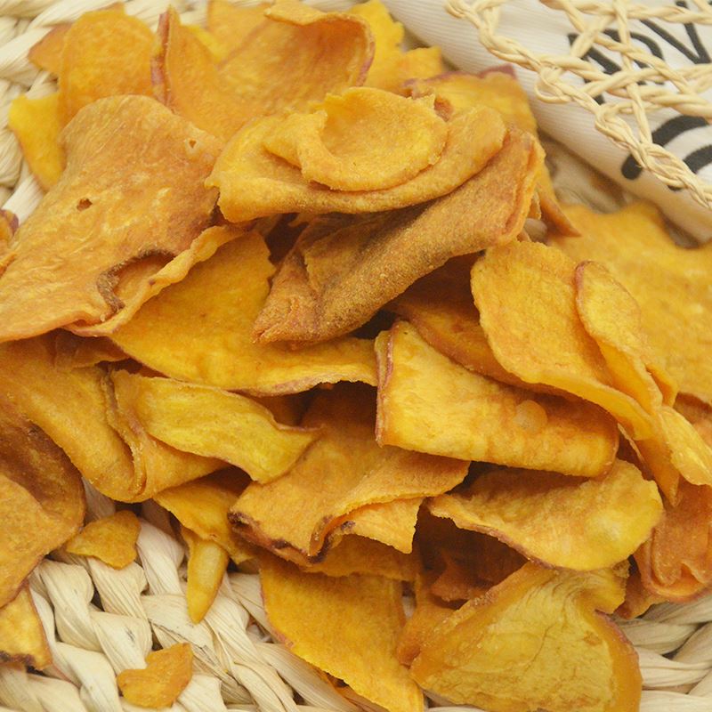 新货桃鲜生酥脆红薯片300g*3袋香酥碳烤红薯片地瓜香脆零食网红大