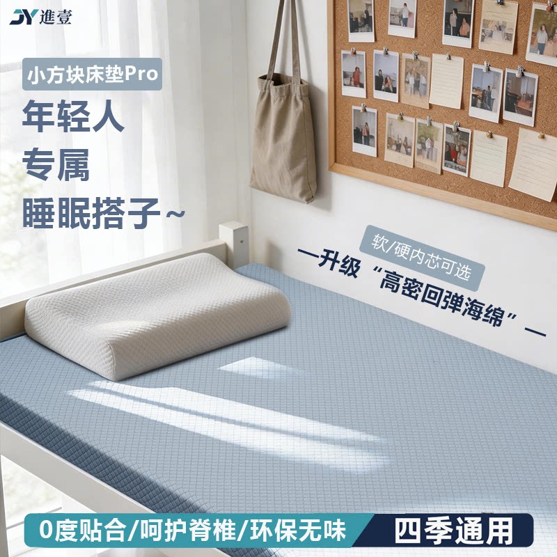 学生宿舍专用单人床垫90x190cm软垫租房专用高密度海绵榻榻米垫子