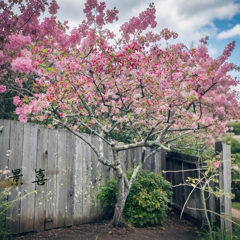 海棠花树苗高杆西府垂丝北美海棠大树耐寒植物庭院盆栽地栽风景树