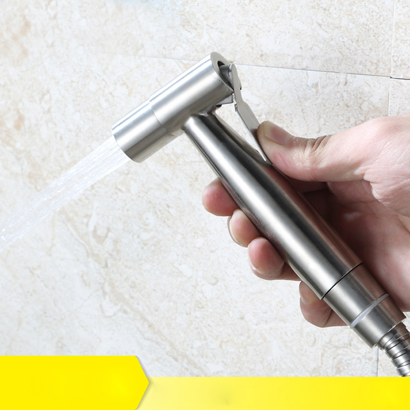 外贸304不锈钢喷枪妇洗器喷头卫生间马桶水枪伴侣冲洗器家用