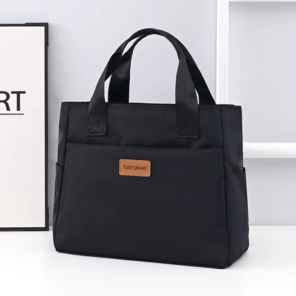 名牌男女上班手提包大容量通勤手提袋a4文件包笔记本电脑包商务公