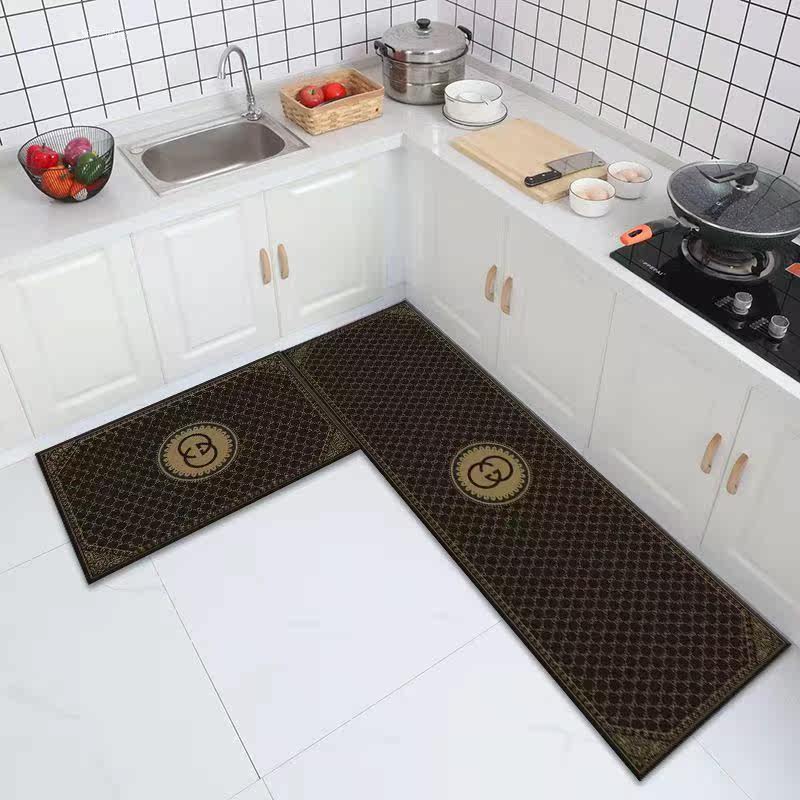 Versace kitchen water uptake Suction household non-slip Strip Cushion waterproof Anti-oil Disposable carpet Customizedin the Home Fabric , Carpet  category - from Buy2taobao.com to provide professional Taobao agent buy service
