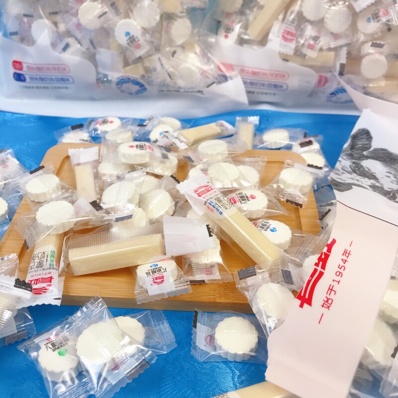 长虹臻选组合奶贝奶条休闲娱乐零食混合口味400g独立包内蒙古特产