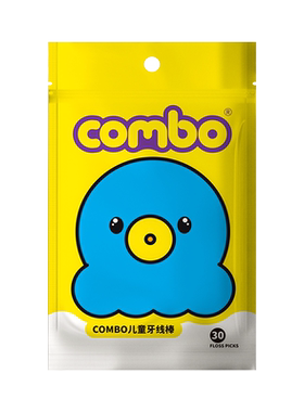 COMBO含氟儿童牙线1-15岁