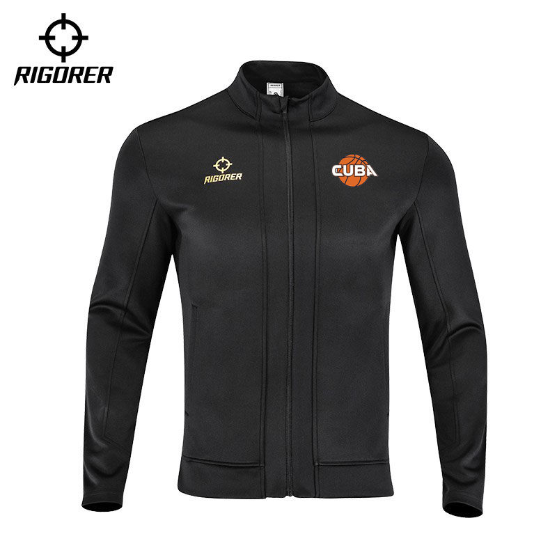 准者cuba赞助款出场服无帽针织上衣时尚运动训练可定制logo外套