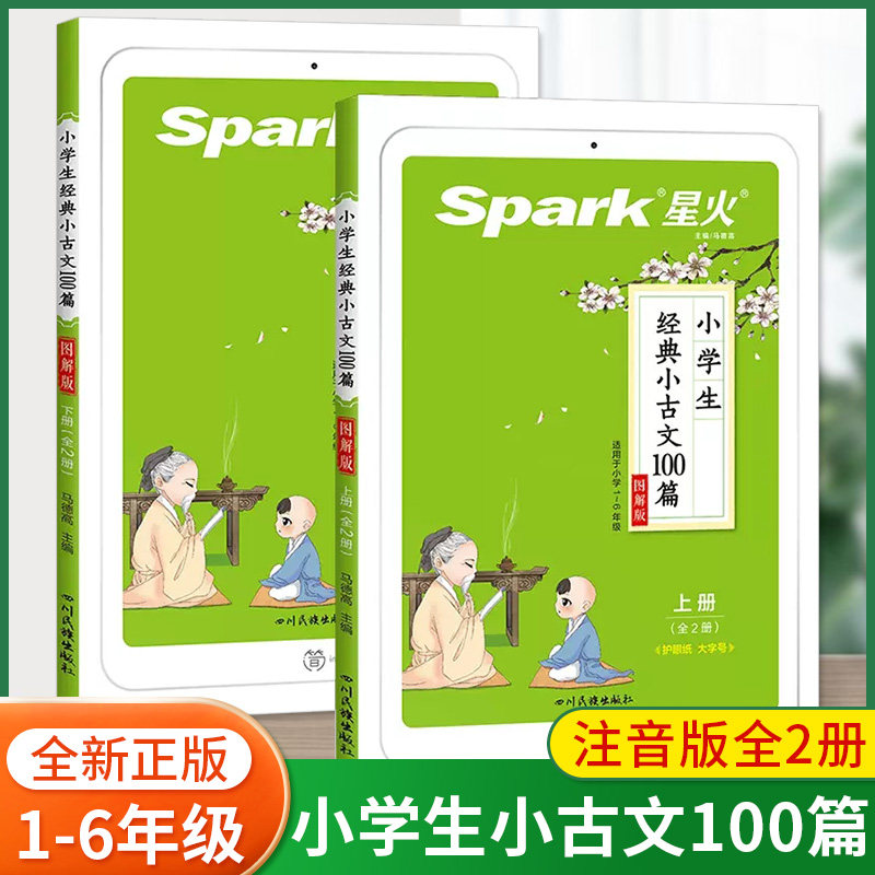 星火小学生经典小古文100篇人教版小学一二三四五六年级上下册小升初注音版语文阅读训练书小学古诗词文言文阅读理解专项训练大全属于什么档次？