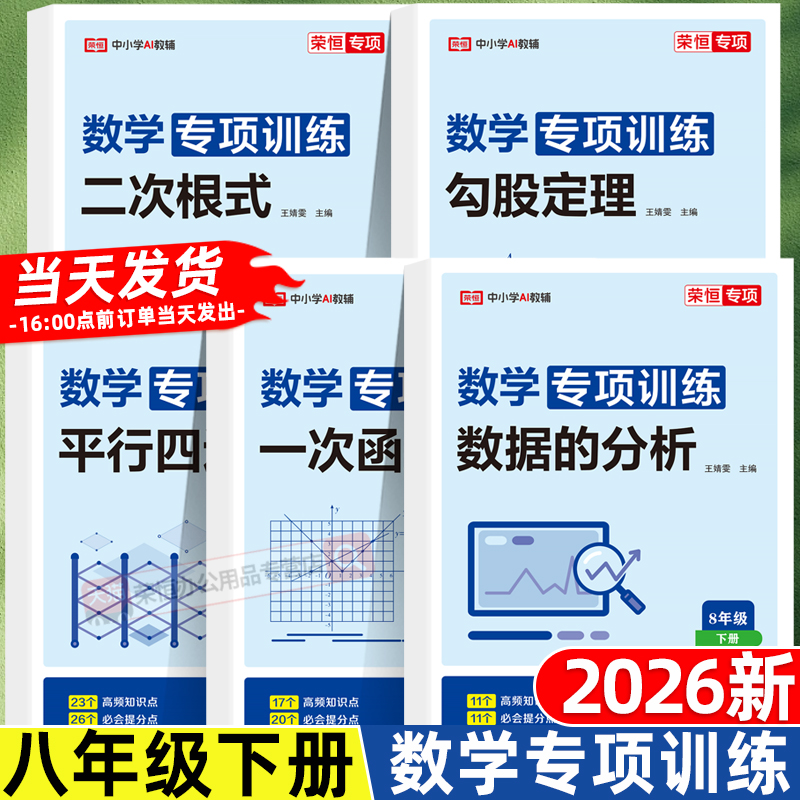 八年级下册数学专项训练人教版