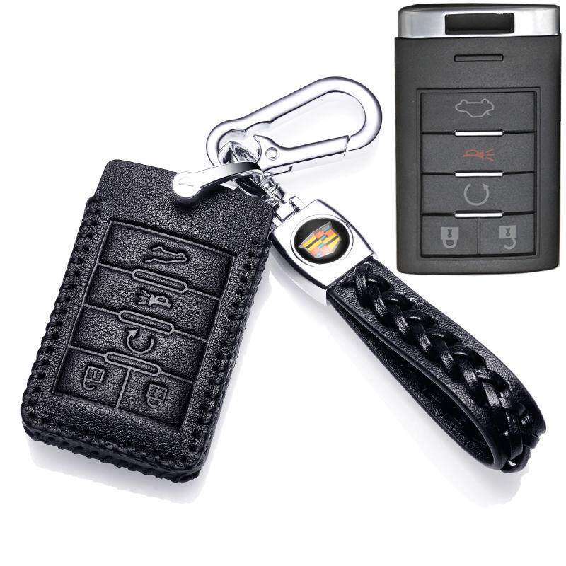 凯迪拉克SLS赛威真皮钥匙套SRX XTS CTS真皮老款钥匙包高档扣男女