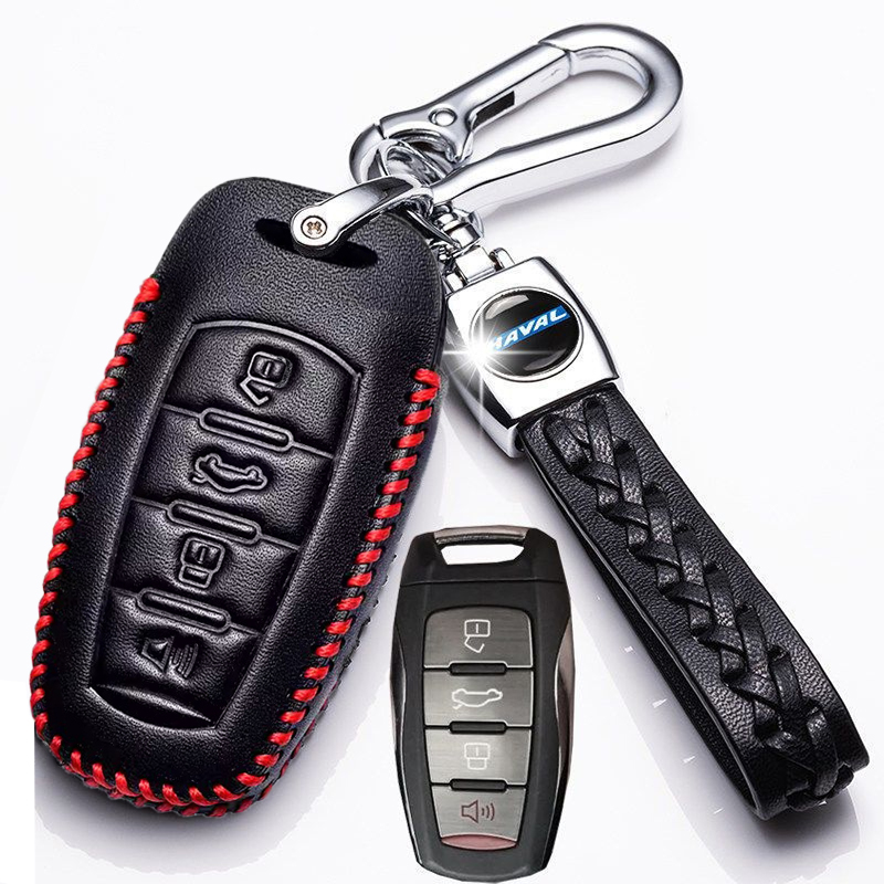 哈弗专用小羊巴皮复古钥匙保护套