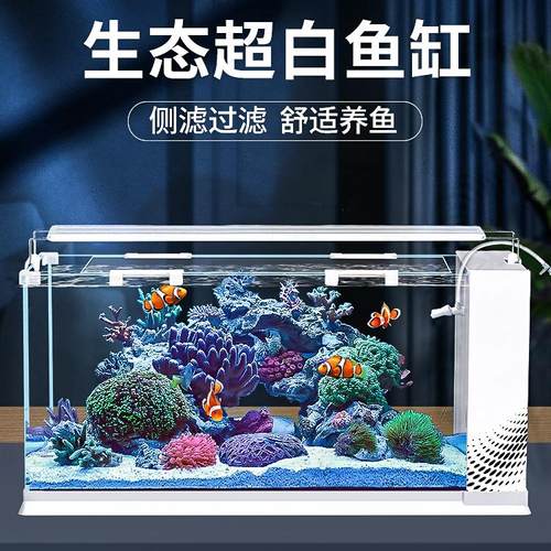 新款侧滤家用客厅小型金鱼缸