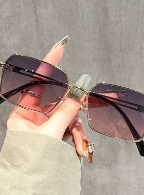 太阳镜男款2025新款2025新款时尚复古方型太阳镜男士防紫外线遮阳