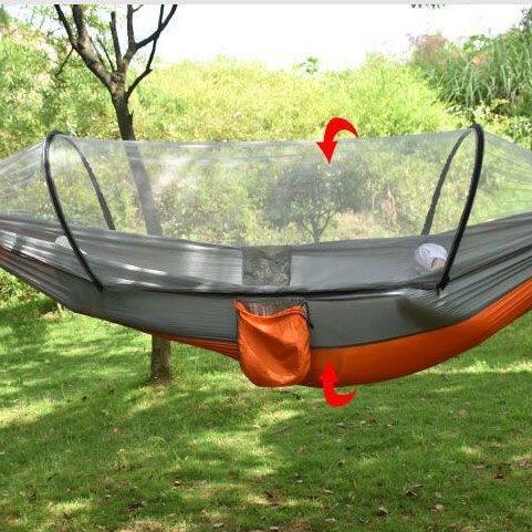 露营便携式双人耐用休闲自动防蚊虫户外吊床速来帐篷