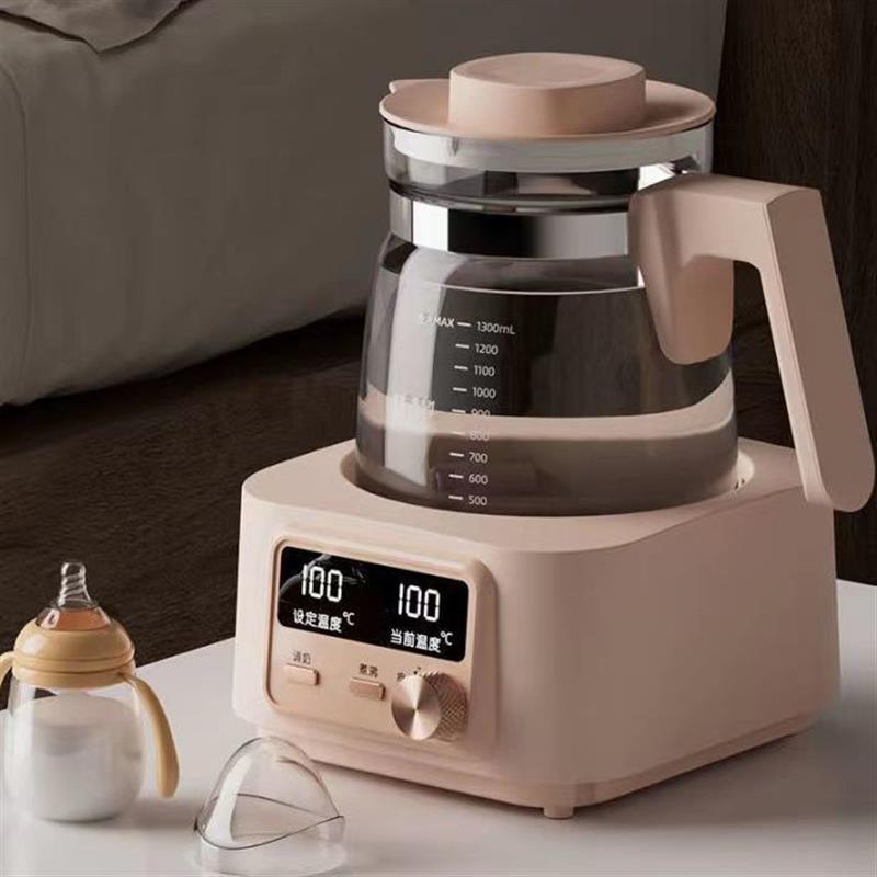 恒温水壶婴儿专用全玻璃冲泡奶机调奶器家用宝宝烧水壶暖奶厂家