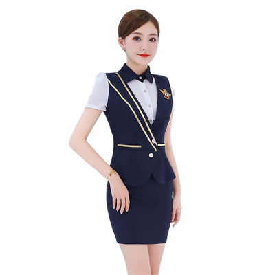 夜总会KTV包房工服DJ公主服空姐制服服务员工作服女足疗技师工装