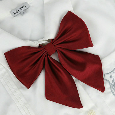 纯色日系制服学院风赤羽根jk领结