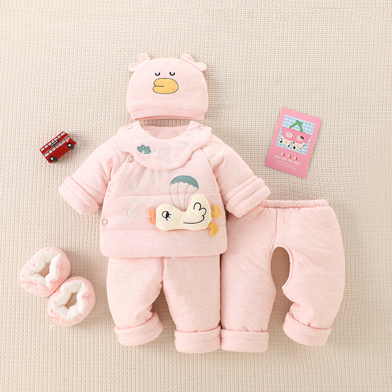 努米熊加厚冬季六件套