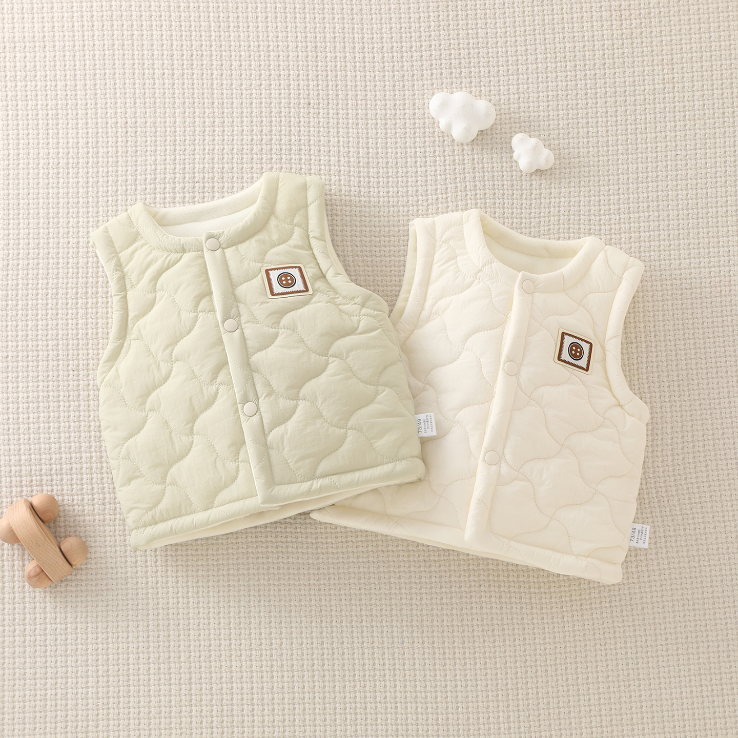 婴儿马甲春秋冬季保暖