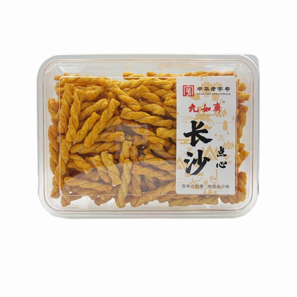 九如斋小麻花（甜辣味）湖南老字号长沙特产怀旧休闲传统老式新鲜