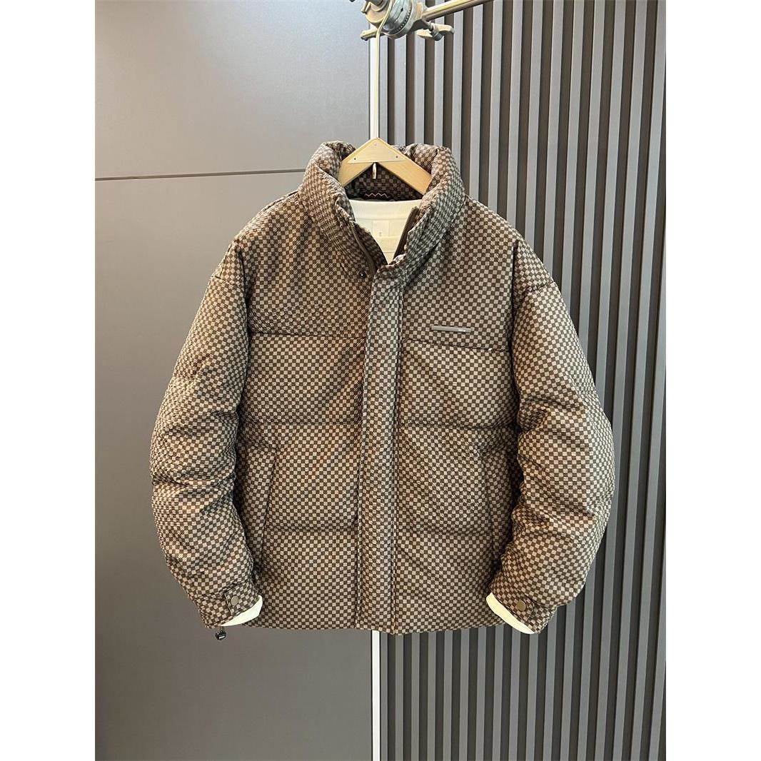 MAROLIO~潮牌品质！韩版立领白鸭绒外套男冬季防寒宽松保暖羽绒服