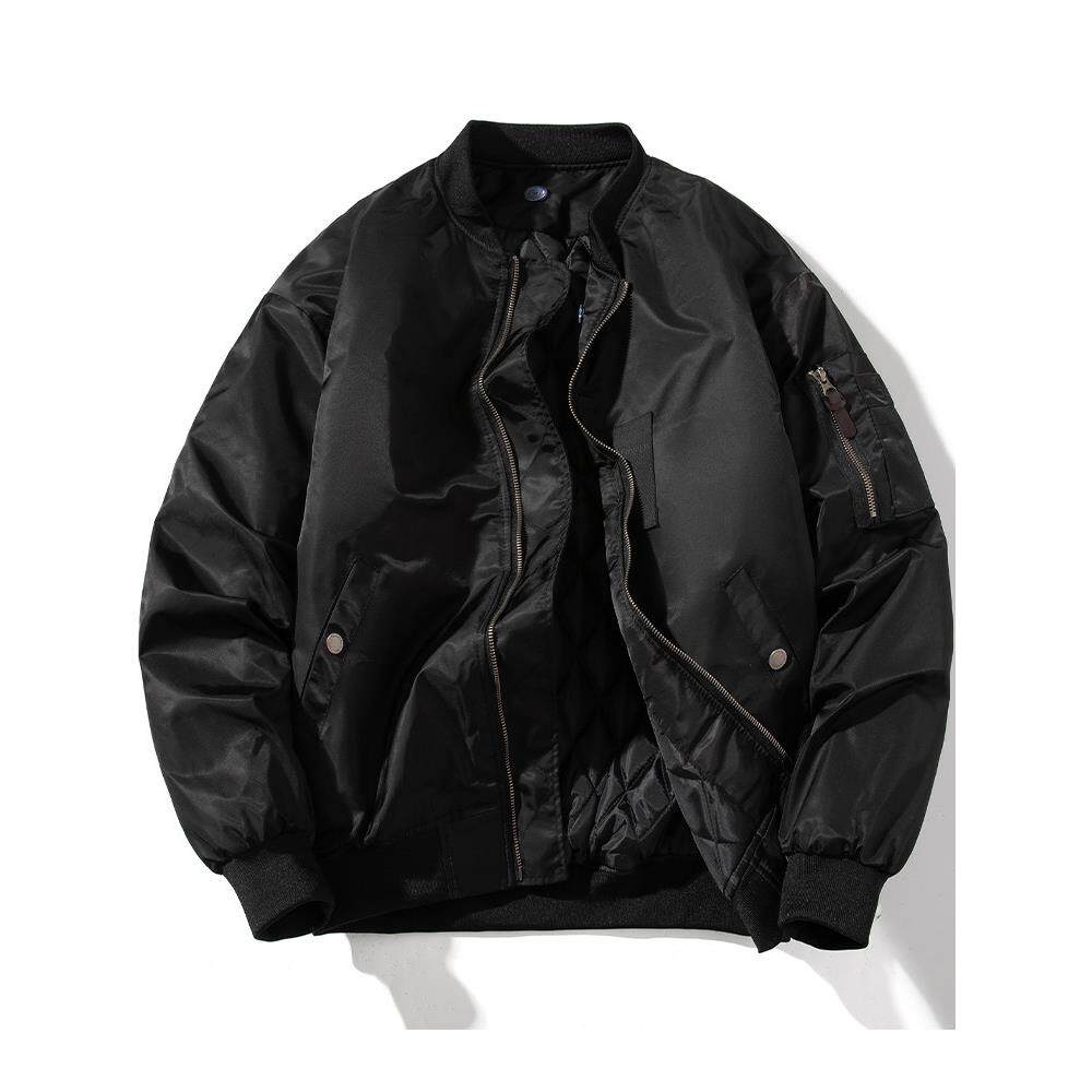 香港春秋冬季2025年新款飞行员夹克男休闲工装薄款外套棒球棉衣服