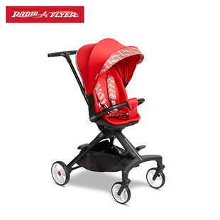 RadioFlyer儿童三轮车脚踏车宝宝自行车遛娃神器单车免充气手推车