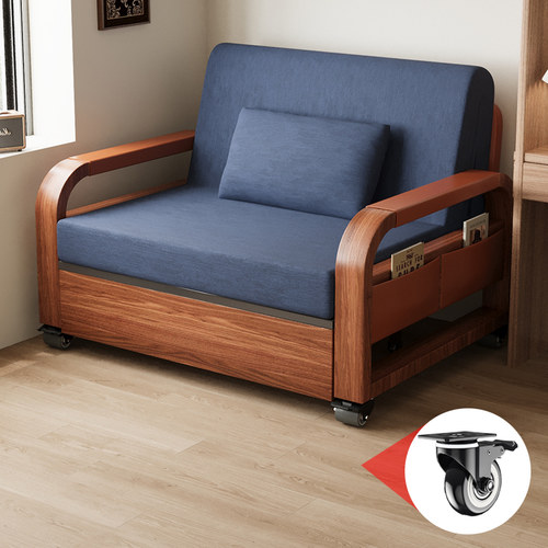 沙发床折叠两用新款可长期睡单人躺椅小户型客厅多功能伸缩推拉床