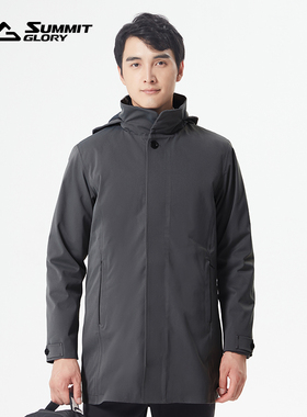 揽胜天下男式鹅绒三合一冲锋衣 MB7226 尺码:M-5XL/件