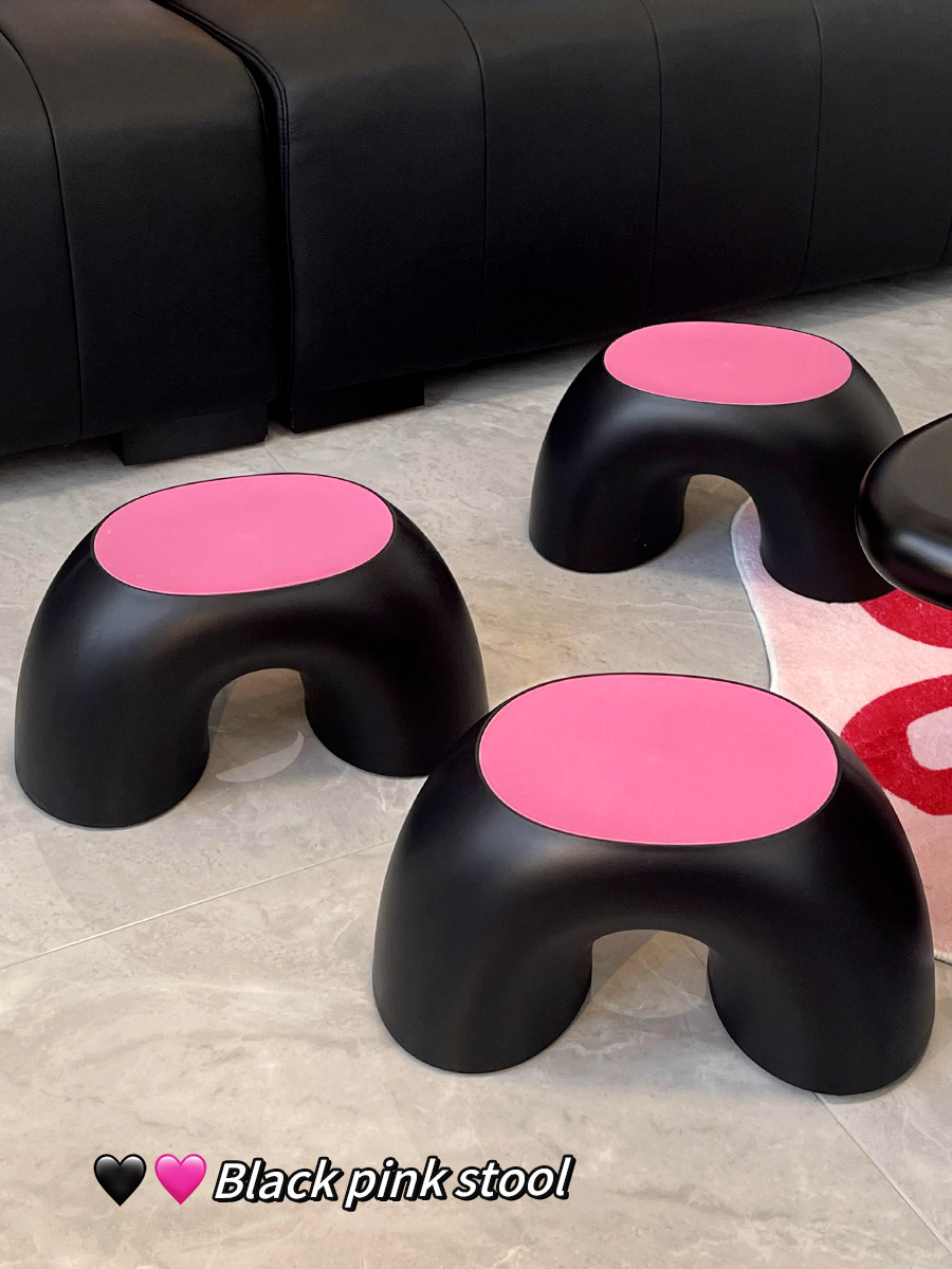 多巴胺小凳子家用矮凳加厚换鞋凳坐墩高颜值彩虹凳客厅小板凳防滑,住宅家具,矮凳,淘宝优惠券,粉丝福利购,淘宝优惠卷