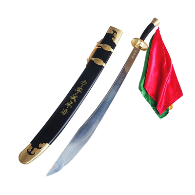 聚武园可吸附不锈钢太极刀武术刀