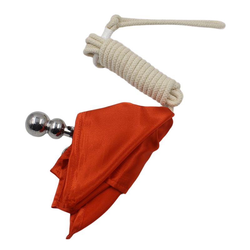 流星锤不锈钢葫芦型武术流星锤传统软兵器表演训练用安装好发货