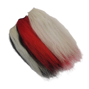 牛尾枪樱牦牛尾红缨枪樱霸王枪樱加厚60克蓬松效果好双色配色