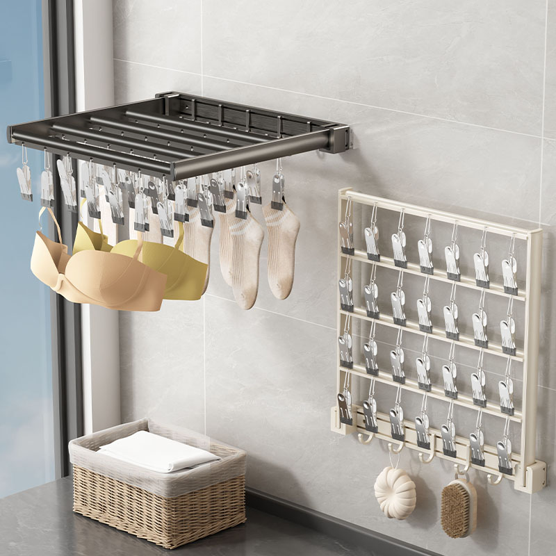 安洁拉折叠晒袜子神器