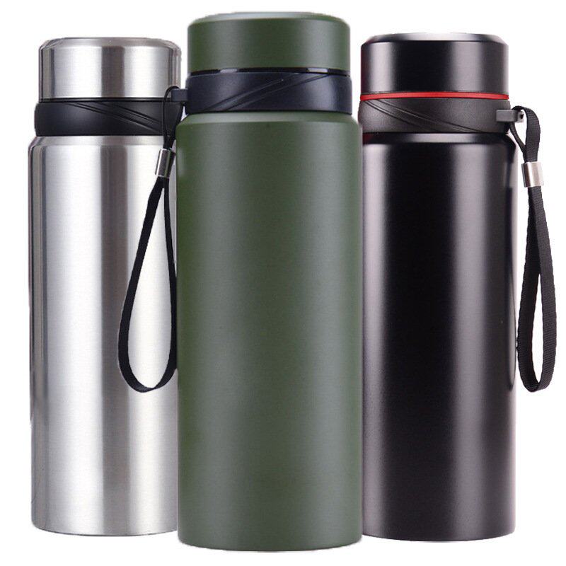 周年庆纪念高真空不锈钢保温杯商务礼品杯子茶隔礼盒丝印激光刻字