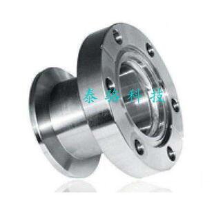 304不锈钢真空cf转kf接头转换直通变径法兰CF16 150