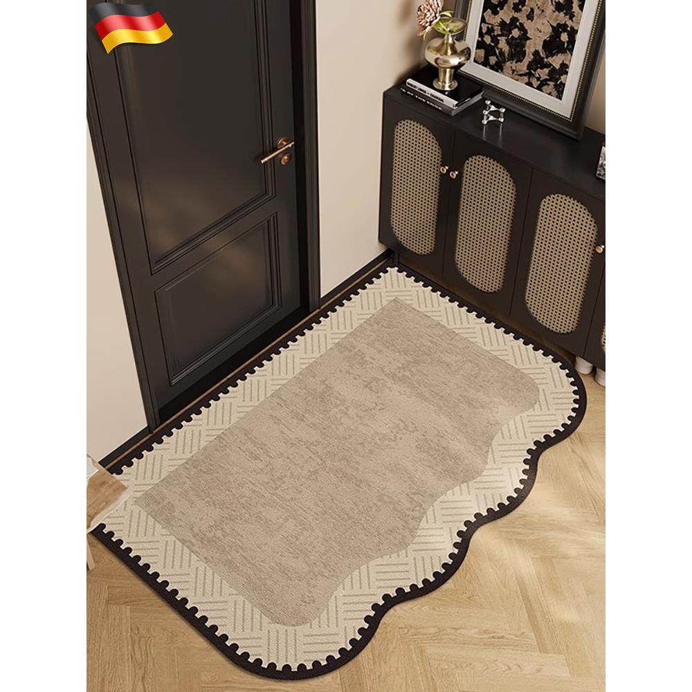 德国地板垫法国覆古中世纪风格入口门新门入口垫入口耐污免洗地毯