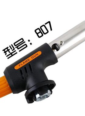 厂家直批807陶瓷芯卡式喷火枪家用焊接烤猪毛户外烧烤点火器 喷枪