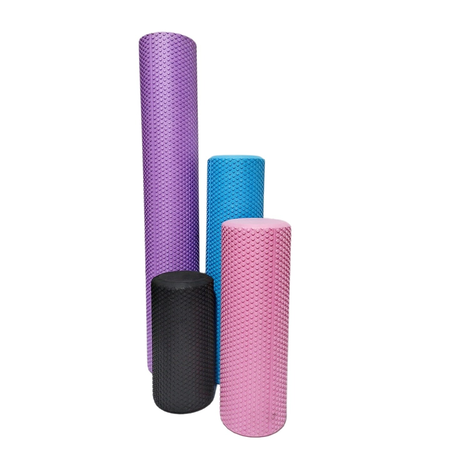 EVA实心瑜伽柱泡沫轴浮点滚轴肌肉放松按摩棒琅琊滚轴平衡棒