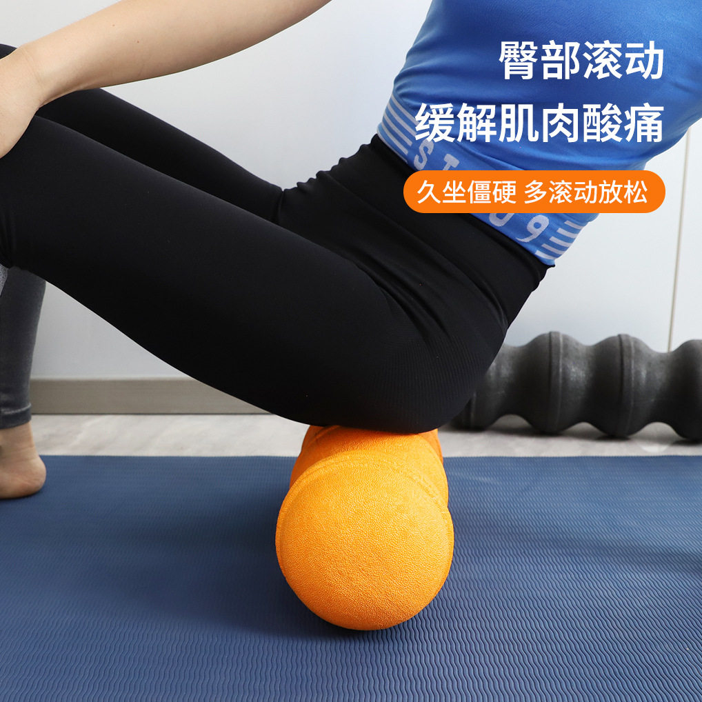 新款泡沫轴高硬度EPP瑜伽柱肌肉按摩放松滚轴肩颈筋膜放松按摩柱