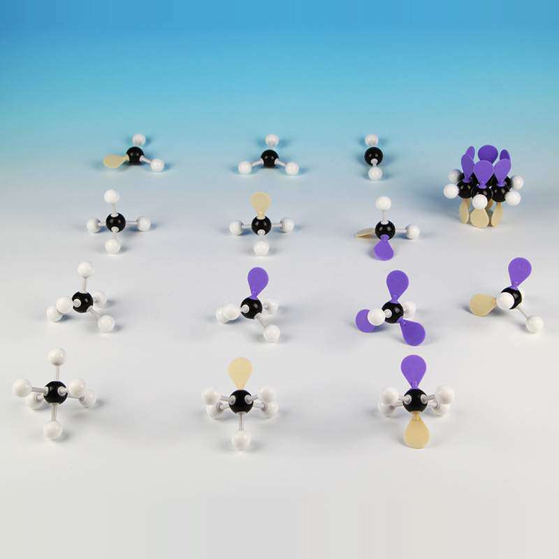 VSEPR 价层电子互斥模型 P&Pi; 电子云杂化轨道模型  S SP SP2 SP3