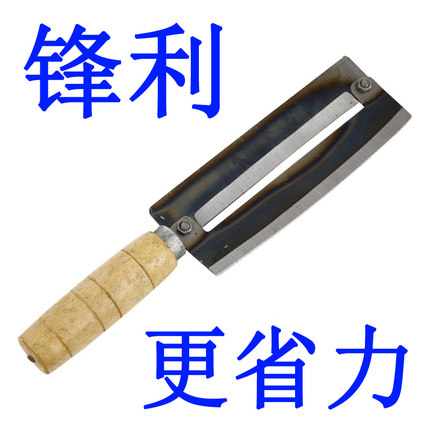 不锈钢甘蔗刀甘蔗刨削皮器刮皮器大号切菠萝商用左撇子专用型加厚