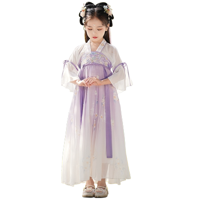 2026新款汉服女童古风裙子春夏装