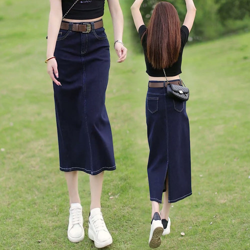 半身牛仔裙女夏季薄款2026新款
