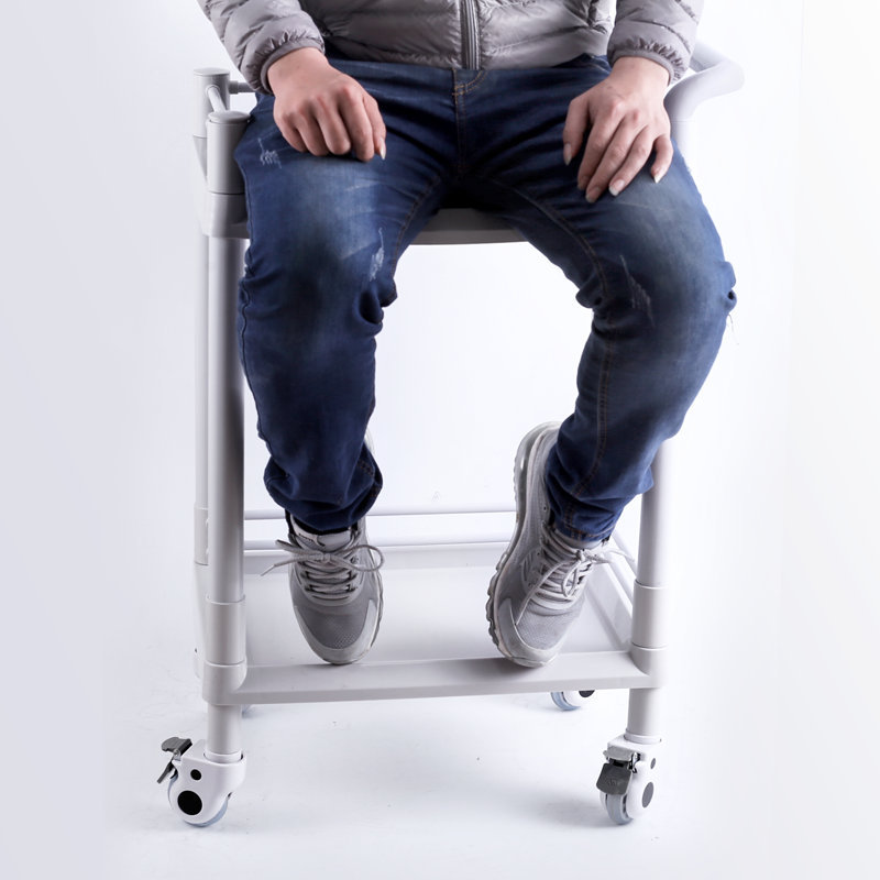 小推车仪器车美容院置物仪器架子二三层手推工具车轮万向轮多功能